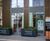 Bespoke, movable, branded steel planters - Kidbrooke Village SE3 9