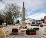 Poppy planters for Bennethorpe War Memorial, Doncaster - on this page