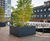 Bespoke steel tree planters - Good Hotel, London 3