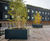 Bespoke steel tree planters - Good Hotel, London 5