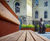 Corten steel planters with seating for public realm area 4