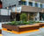 Planters with bench seats - Notting Dale Village Campus 2