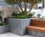 Bespoke planters and seating for terraces - The Bindery 9