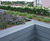 Bespoke large-scale planters for communal roof garden 4