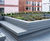Bespoke large-scale planters for communal roof garden 10
