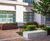 Bespoke corten steel street planters - Sugar Island 6