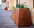 Bespoke corten steel street planters - Sugar Island 8