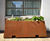 Bespoke corten steel street planters - Sugar Island 9