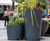 Bespoke steel street planters for Cardiff city centre 1