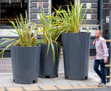 Bespoke steel street planters for Cardiff city centre - on this page