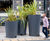 Bespoke steel street planters for Cardiff city centre 0