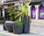 Bespoke steel street planters for Cardiff city centre 10