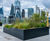 Bespoke planters for roof gardens 1