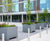 Movable zintec steel tree planters - University of Bath 8