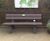 Recycled Plastic Porto Bench - recycled plastic outdoor park seating 5