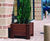 Milano Planter - recycled plastic outdoor square planter 3