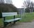 Paris - recycled plastic bench for outdoor spaces 3