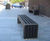 Avenue - recycled plastic bench 2