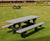Oslo - recycled plastic traditional-styles picnic tables 6