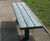 Sofia Bench - recycled plastic outdoor seating for parks and gardens 3