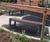 Canvas 30 Degree - 1.9m curved recycled plastic bench 10