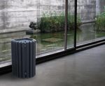 Mercury - recycled plastic litter bin (70 litre)