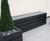 Agora - contemporary recycled plastic bench, 1.8m 6