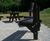 Paris - recycled plastic bench for outdoor spaces 7