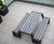 Matrix 08 - recycled plastic picnic table and bench set 8