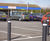 Dome Top Bollard - recycled plastic reflective traffic post 2