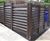 Recycled plastic bin bays for council housing estate 9