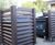 Recycled plastic bin bays for council housing estate 6