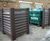 Recycled plastic bin bays for residential estate 2