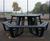 Recycled plastic outdoor furniture for school refurb 4