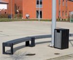 Jupiter - 70 litre recycled plastic litter bin