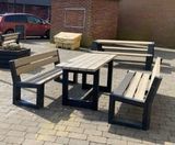 London - recycled plastic park bench and table - on this page