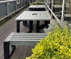 Canvas Table - recycled plastic picnic table