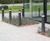 Dome Top Bollard - recycled plastic reflective traffic post 3