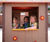 Multi-coloured recycled plastic play house for 3-7 year olds 0