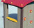 Multi-coloured recycled plastic play house for 3-7 year olds 4