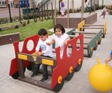 Play train for 3-7 year olds - solid recycled plastic  - on this page