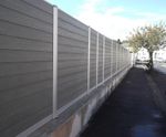 GovaWall - recycled plastic fence system for gardens and boundaries
