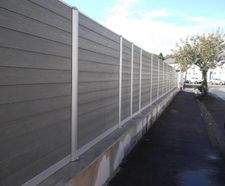 GovaWall - recycled plastic fence system for gardens and boundaries