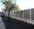 GovaWall® - solid recycled plastic closeboard fencing  1