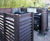 Recycled plastic bin stores for New Vision Homes 0