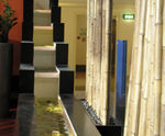 Indoor waterfall - Hilton Hotel, Heathrow