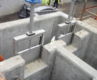 Wall mounted penstocks