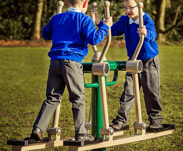 Children's Double Cross Country Skier