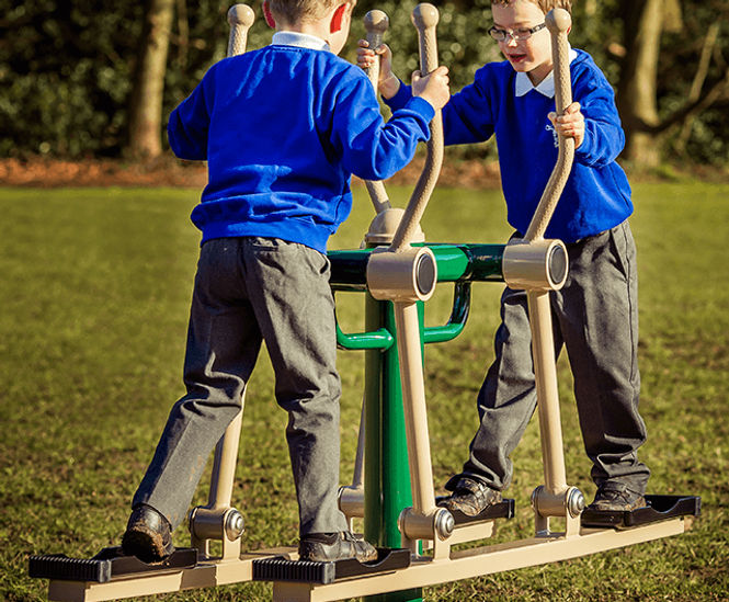 Children's Double Cross Country Skier