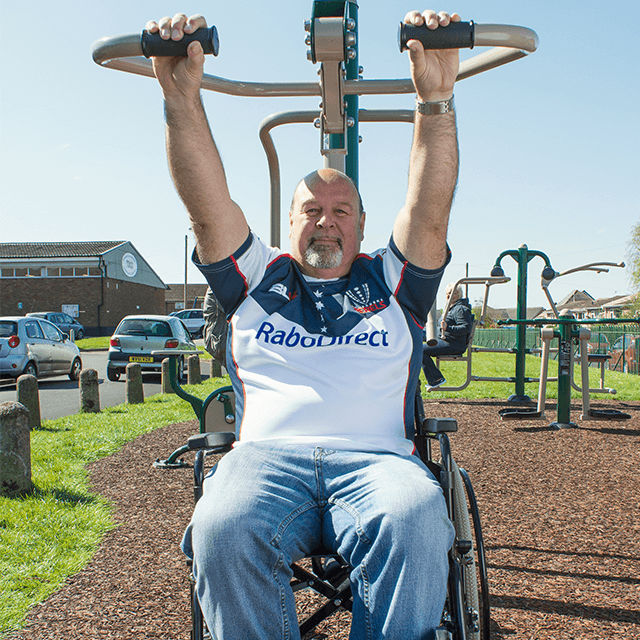 Images for Accessible Combo fitness equipment for wheelchair users